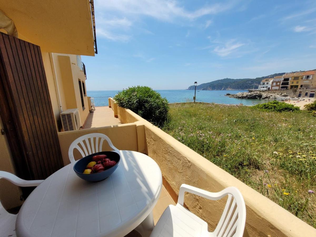 Playa Canadell MAR P primera línea de mar con terraza Calella De Palafrugell Exterior foto